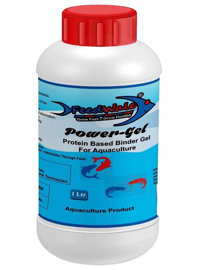 FeedWale Power Gel Protein Based Binder Gel to Mix Medicines with Fish Feed - 1 Litre - Image 4
